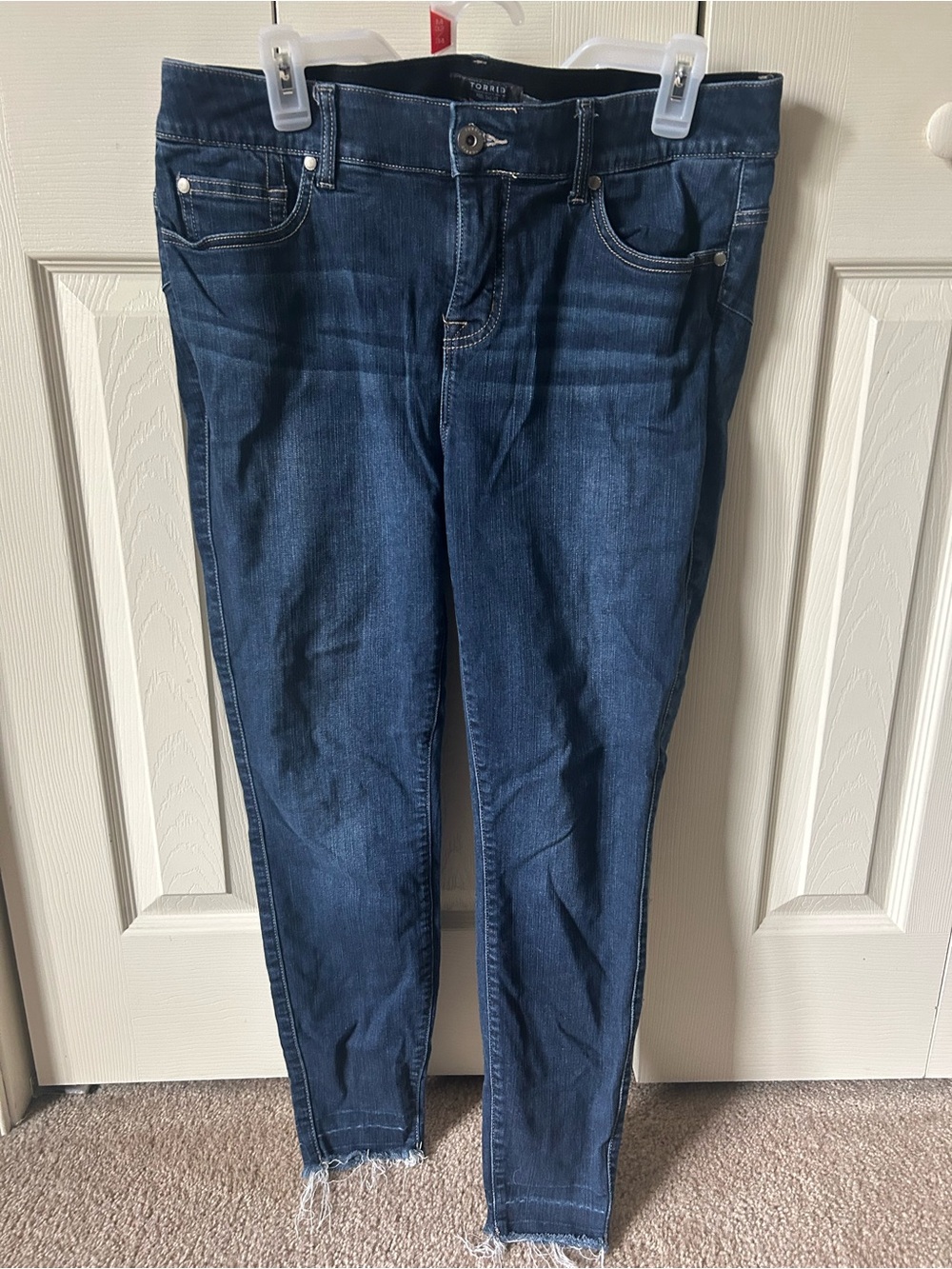 Torrid Bombshell Dark Blue Slim Fit Jeans